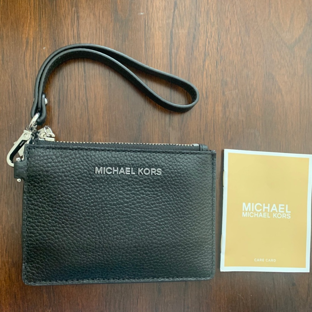 Brand New Unused Michael Kors Black Coin Purse